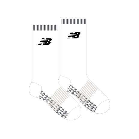 Adelaide City FC | New Balance Crew Length Socks - White