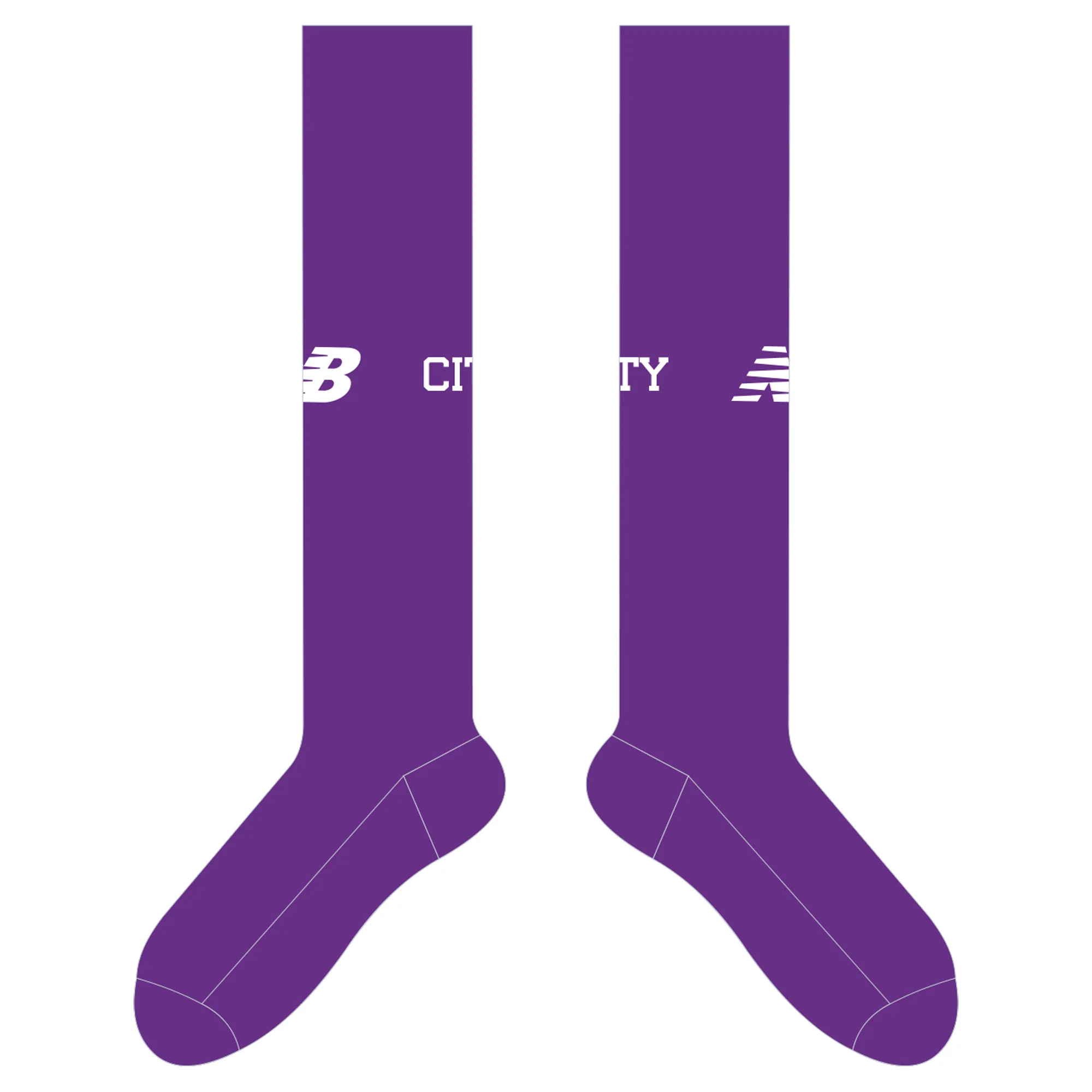 Adelaide City FC | New Balance Full length Socks - Home GK