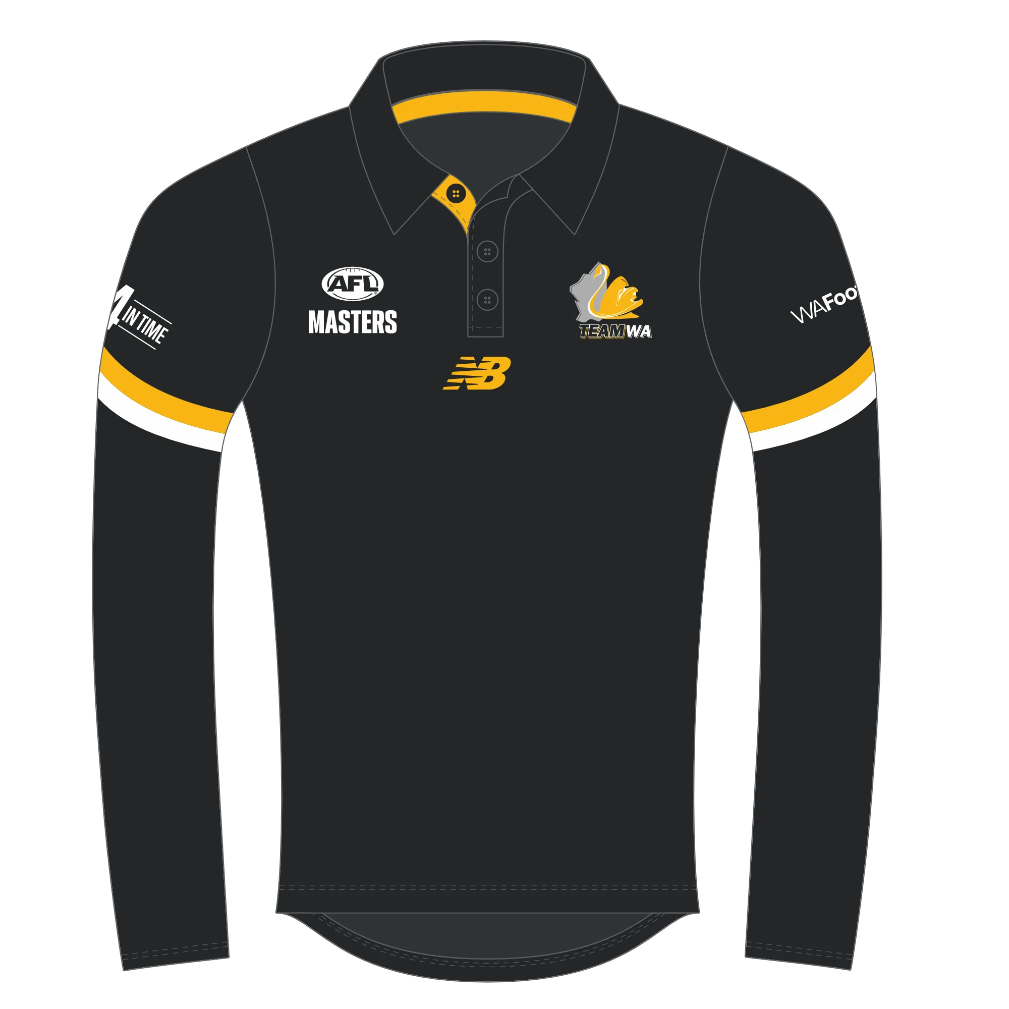 AFL Masters WA | PRE-ORDER |  Polo LS - Men