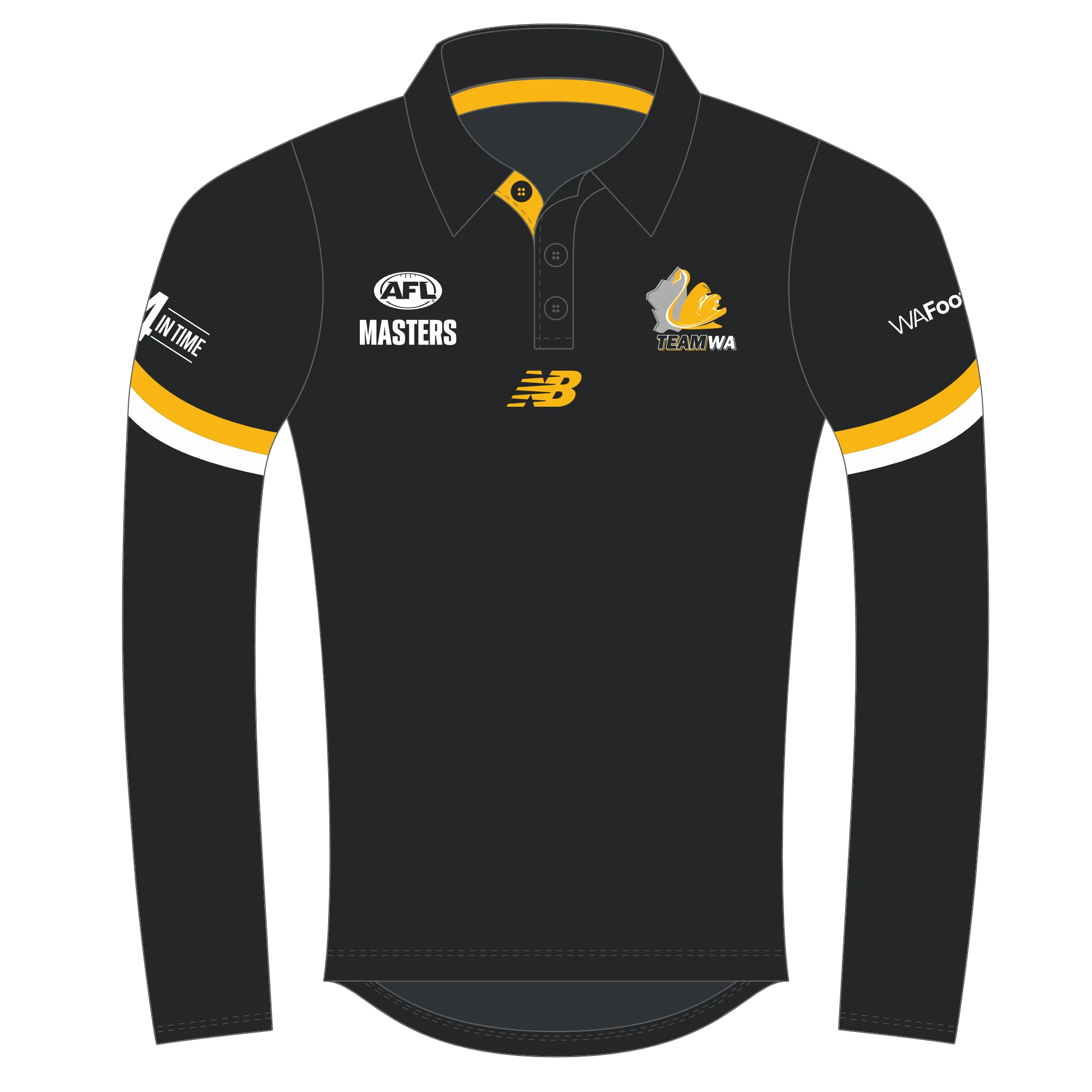 AFL Masters WA | PRE-ORDER |  Polo LS - Women