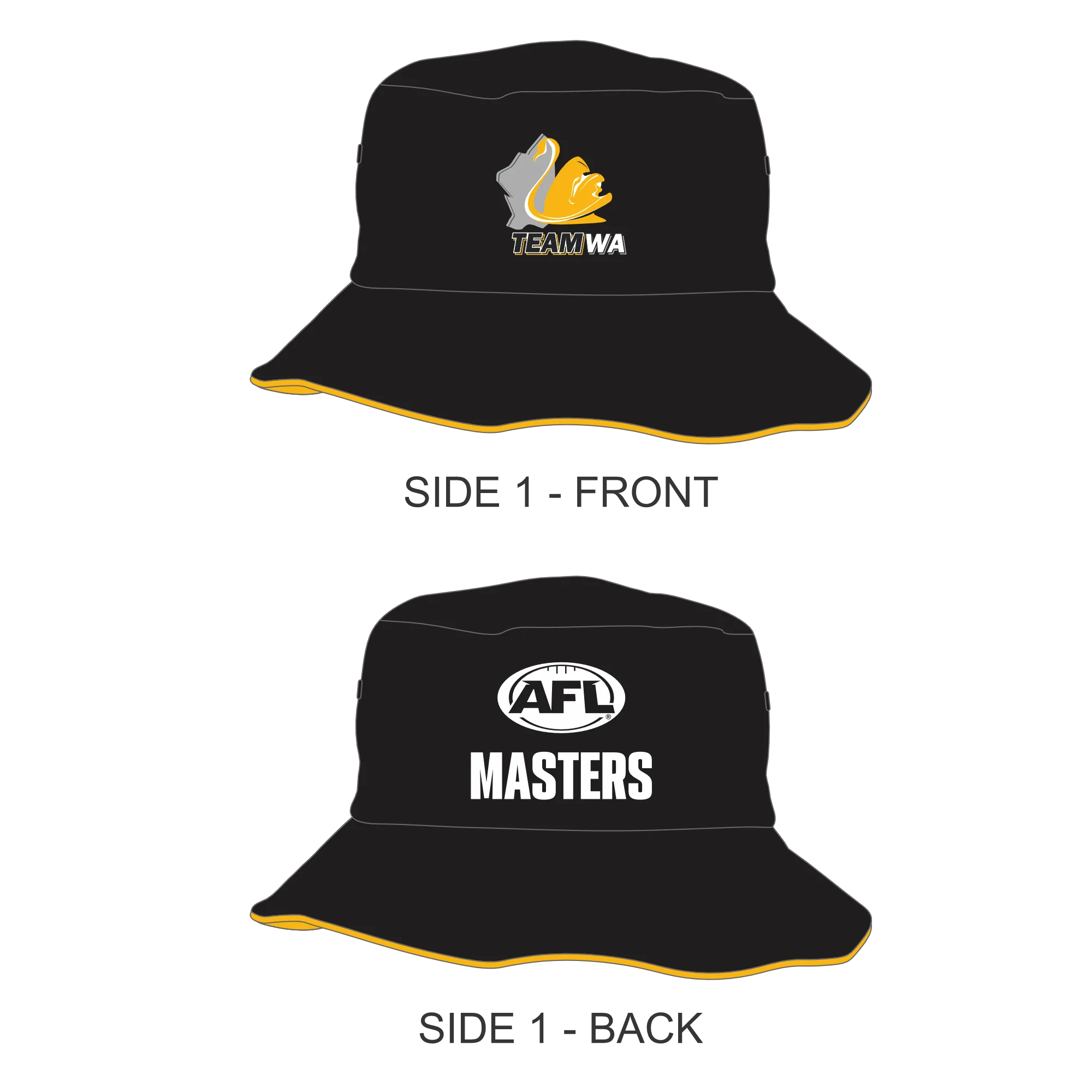 AFL Masters WA | PRE-ORDER | Reversible Bucket Hat