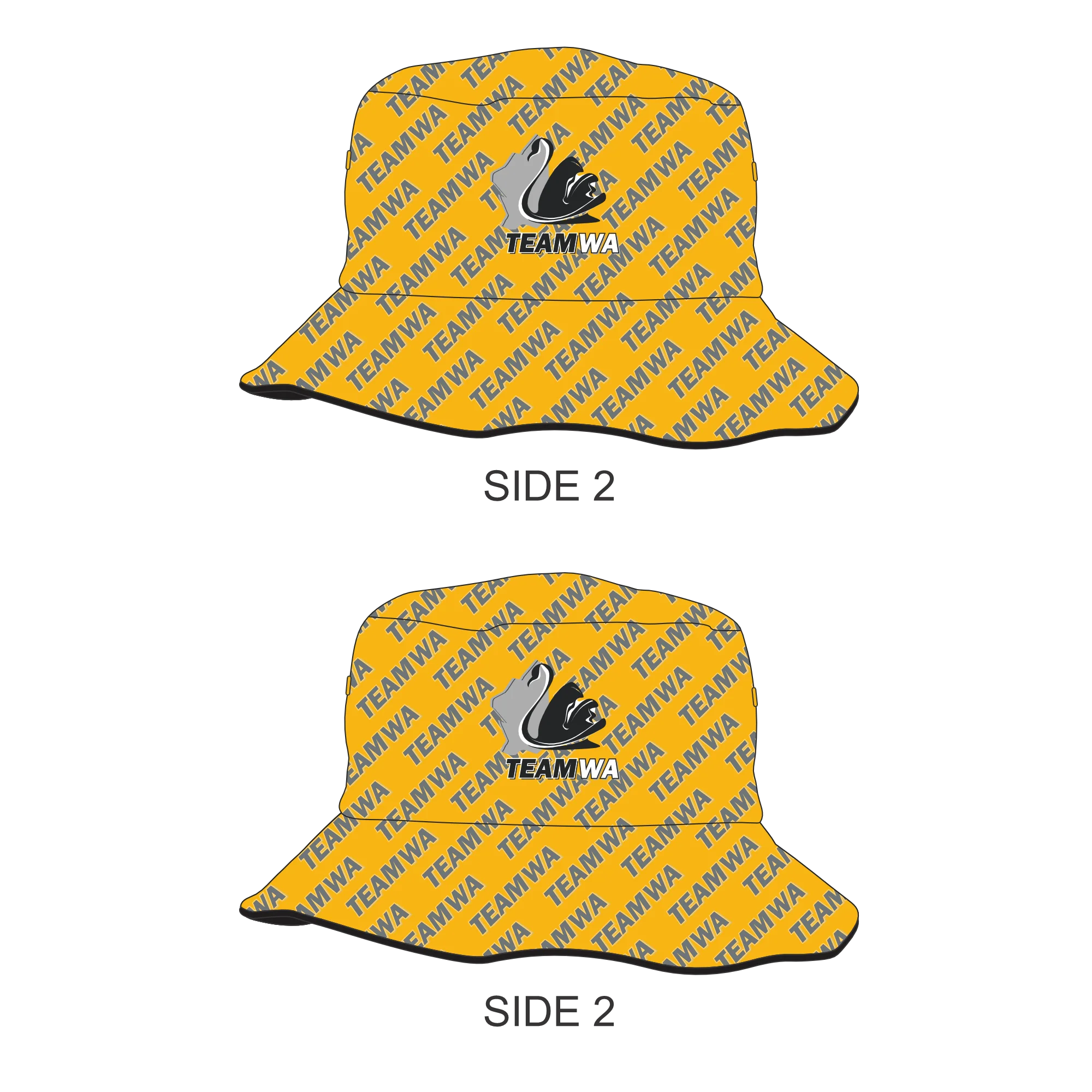 AFL Masters WA | PRE-ORDER | Reversible Bucket Hat - Image 2