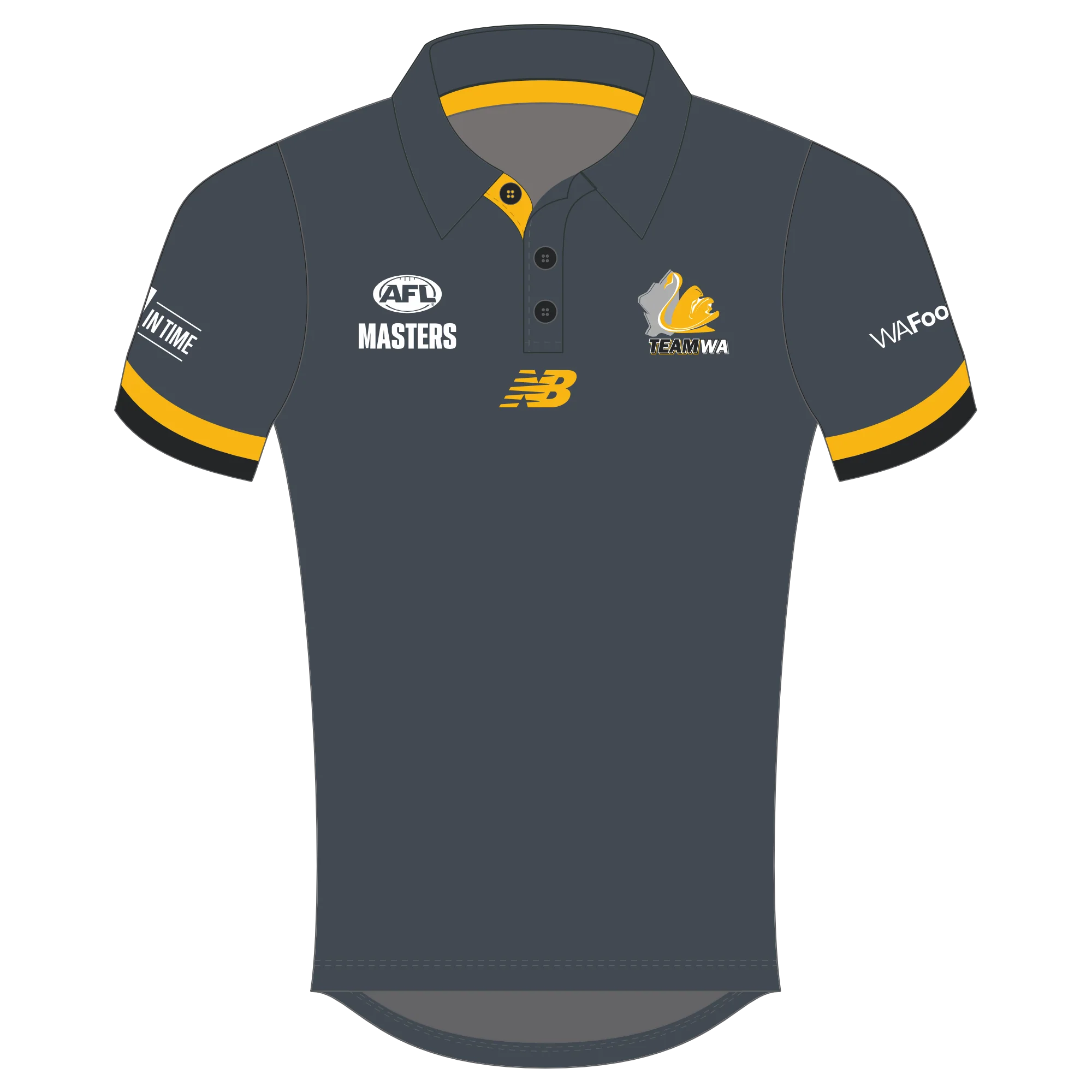 AFL Masters WA | PRE-ORDER | Team WA Staff Polo SS - Women