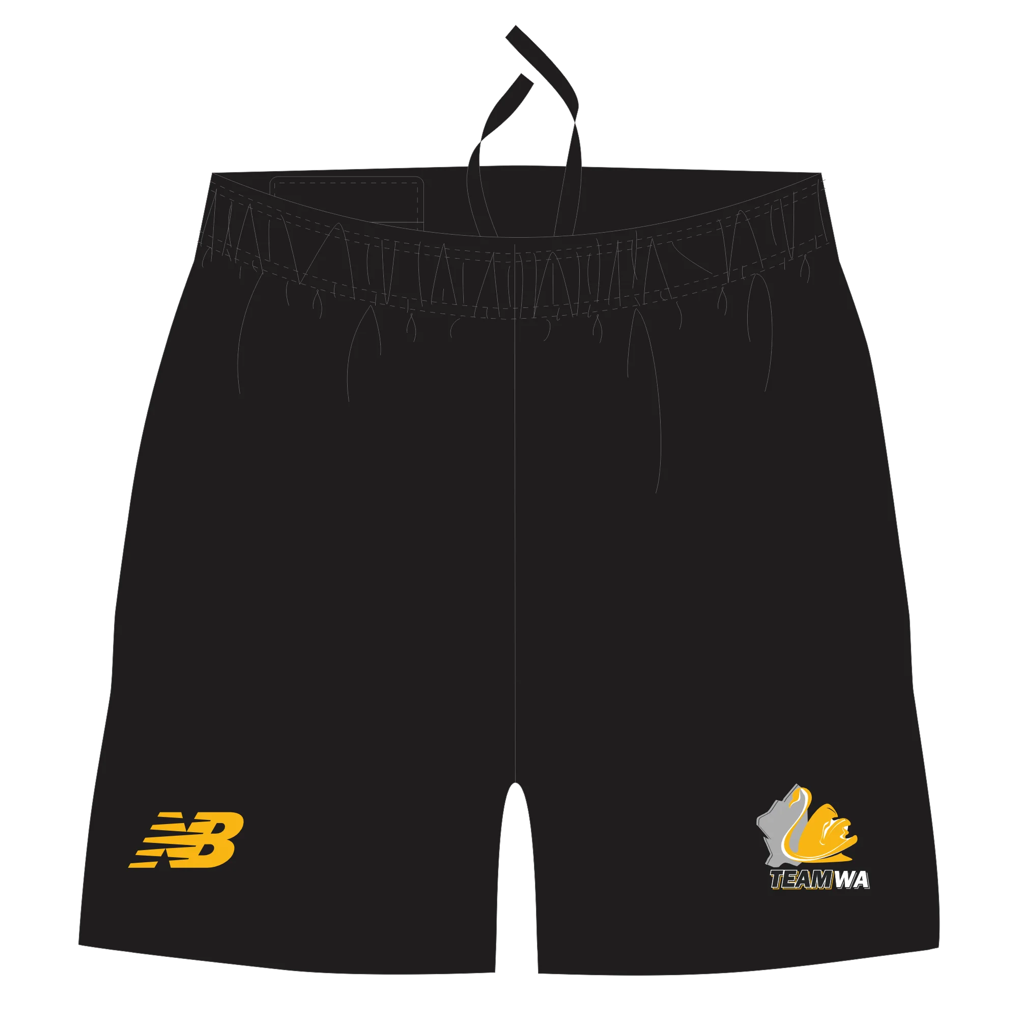 AFL Masters WA | PRE-ORDER | Team WA Training Shorts - Women