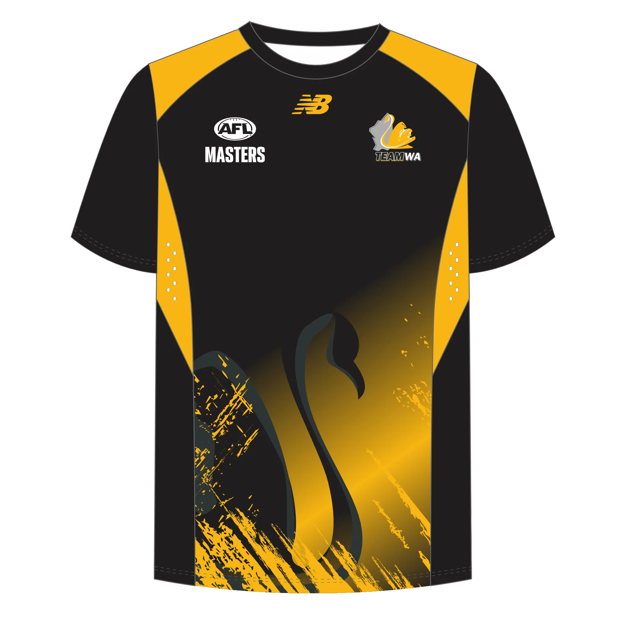 AFL Masters WA | PRE-ORDER | Team WA Training Tee Shirt - Men