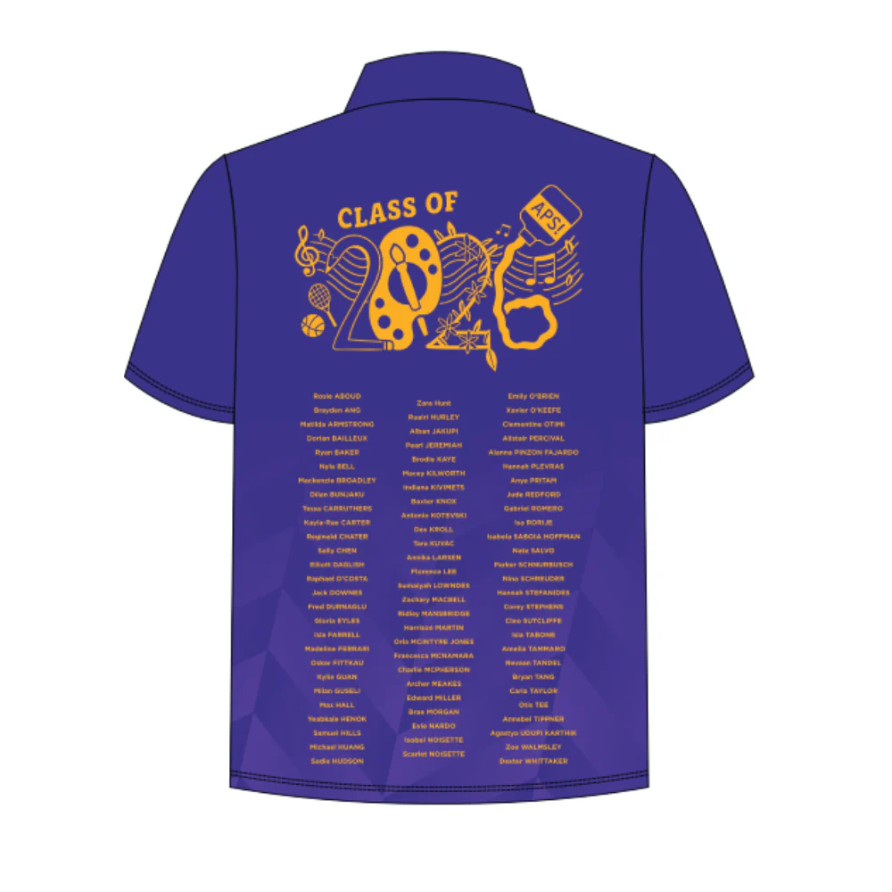 Altona Primary School | PRE-ORDER | Unisex Polo - Class of 2026 - Image 2