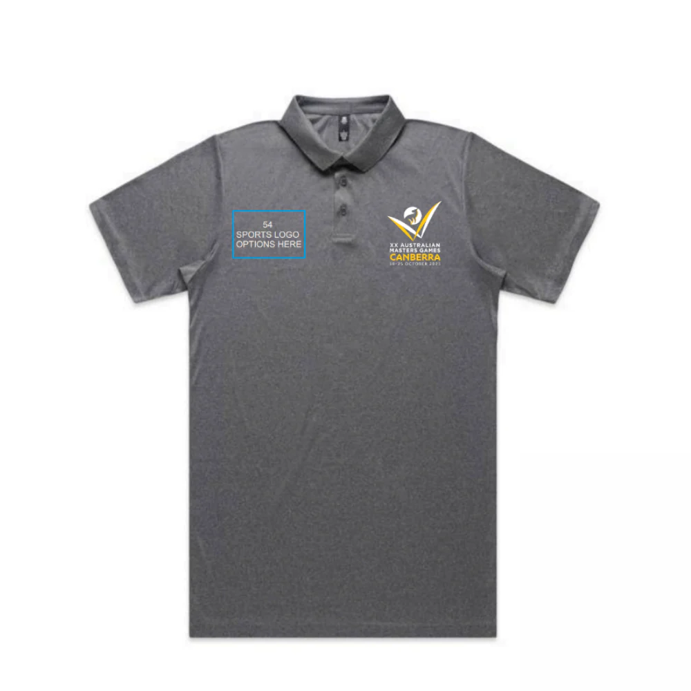 AMG | PRE-ORDER | Official AMG Active Polo - Graphite