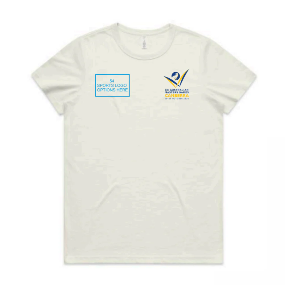 AMG | PRE-ORDER | Official AMG Female Active Tee - Ecru
