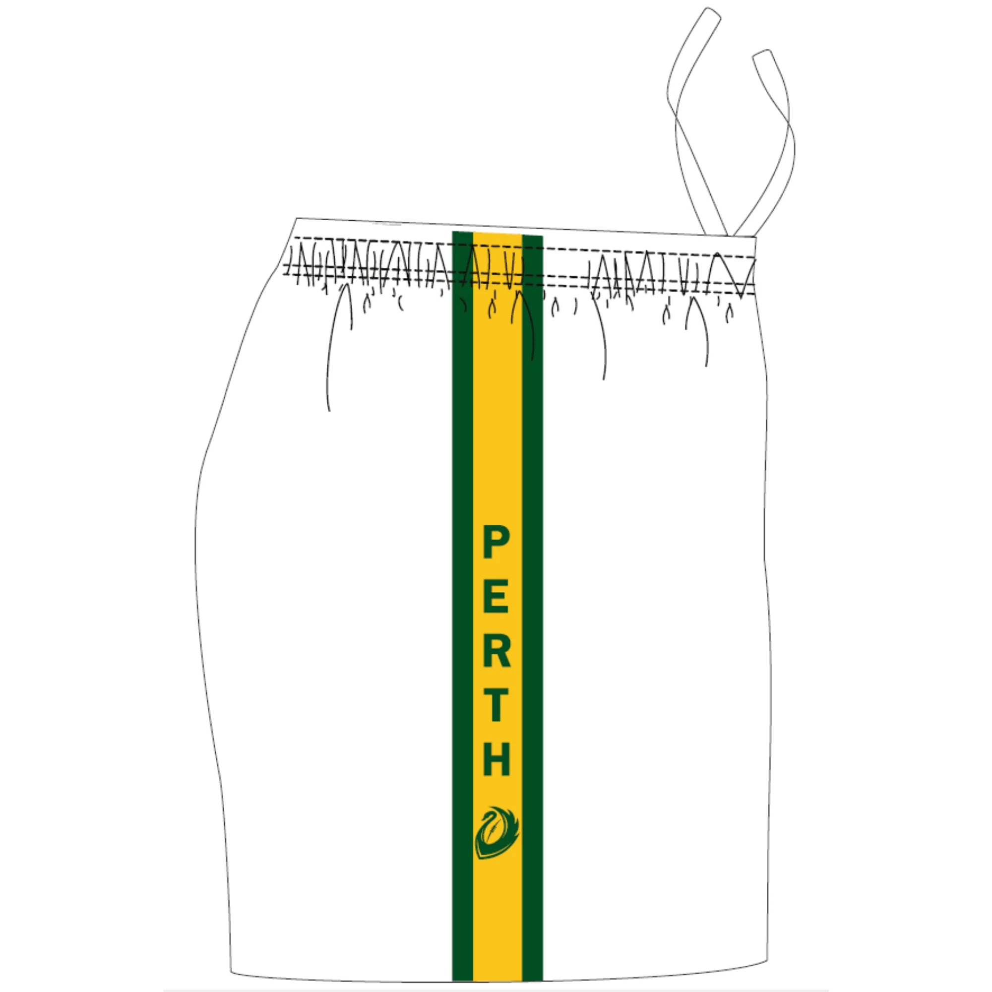 PFL23 Fremantle CBC | Away Short - Mens - Image 2