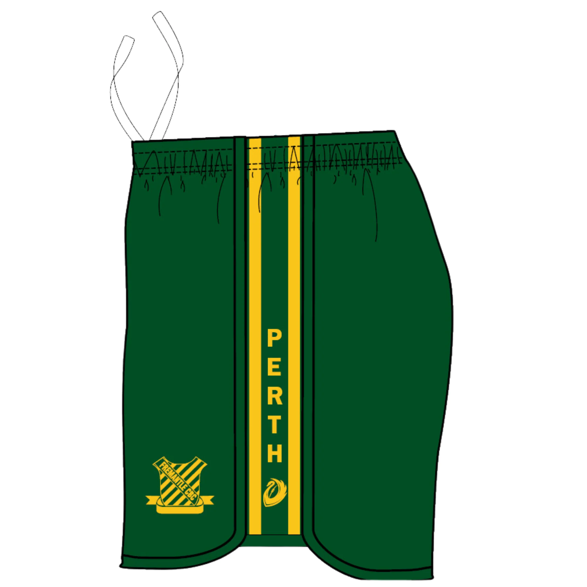 PFL23 Fremantle CBC | Home Short - Womens - Image 2