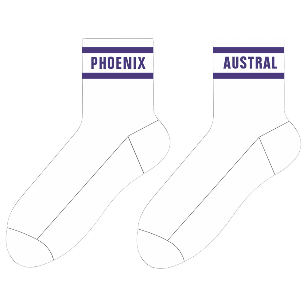 Austral VC | PRE-ORDER | Playing Socks - White