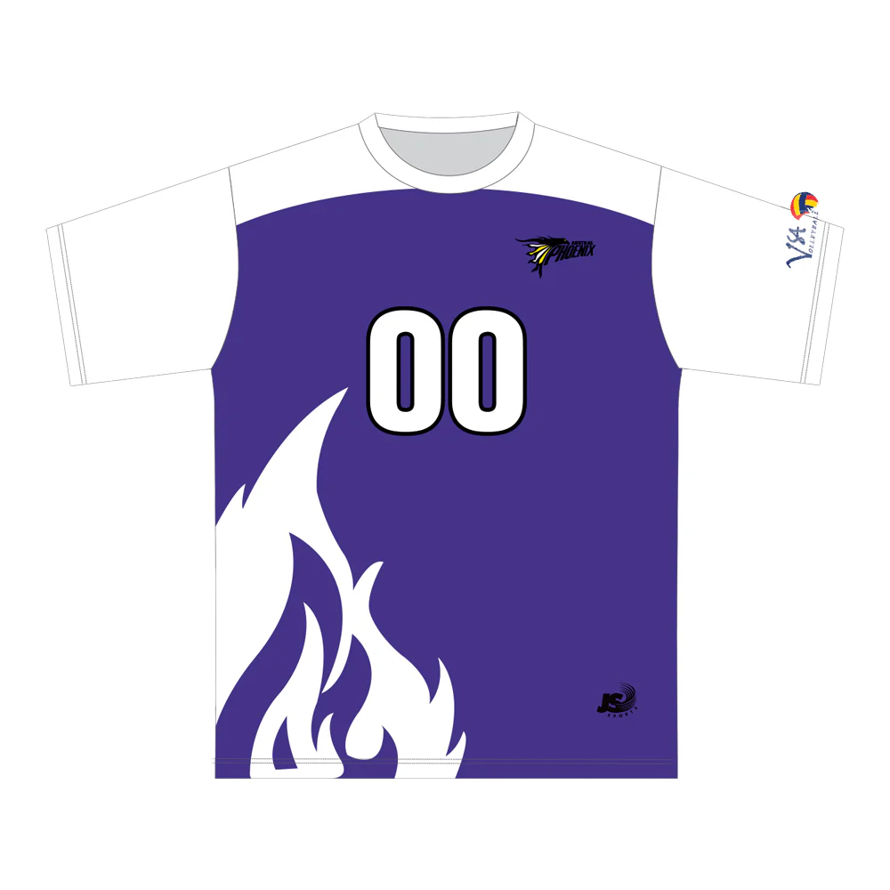 Austral VC | PRE-ORDER | Playing Tee - Purple / White - Unisex Cut