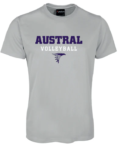 Austral VC | PRE-ORDER | Warm Up Tee - Grey