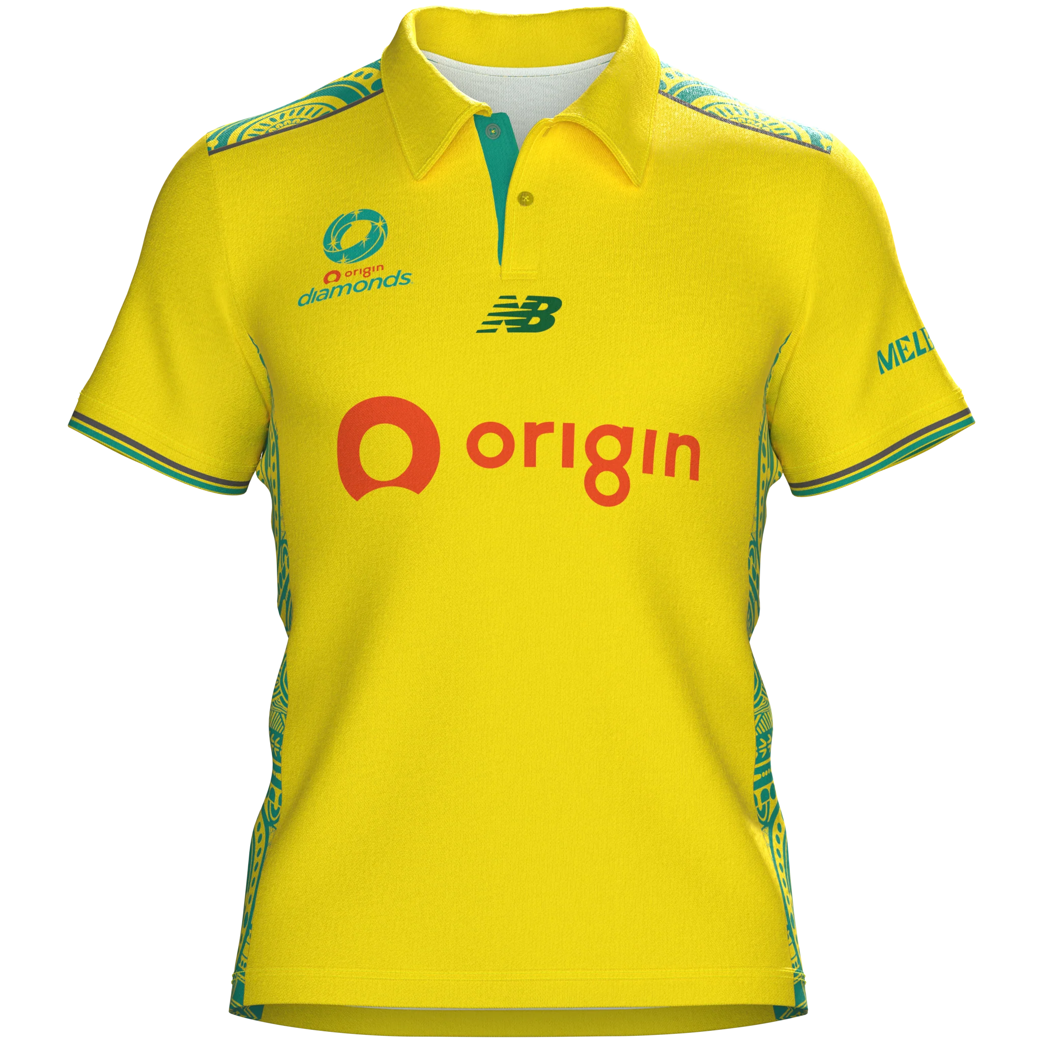 Australian Diamonds Netball  |  NB 2025 Media Polo - Unisex