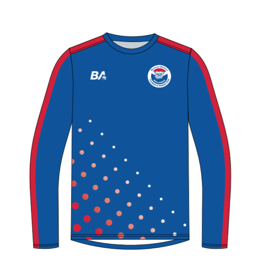 Barossa Districts FC  | PRE-ORDER |  Long Sleeve Warm Up Tee