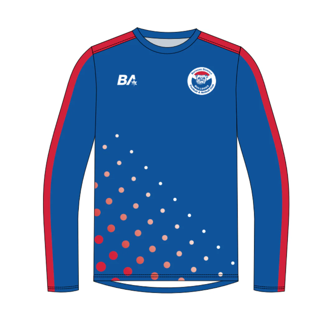 Barossa Districts FC  | PRE-ORDER |  Long Sleeve Warm Up Tee Women
