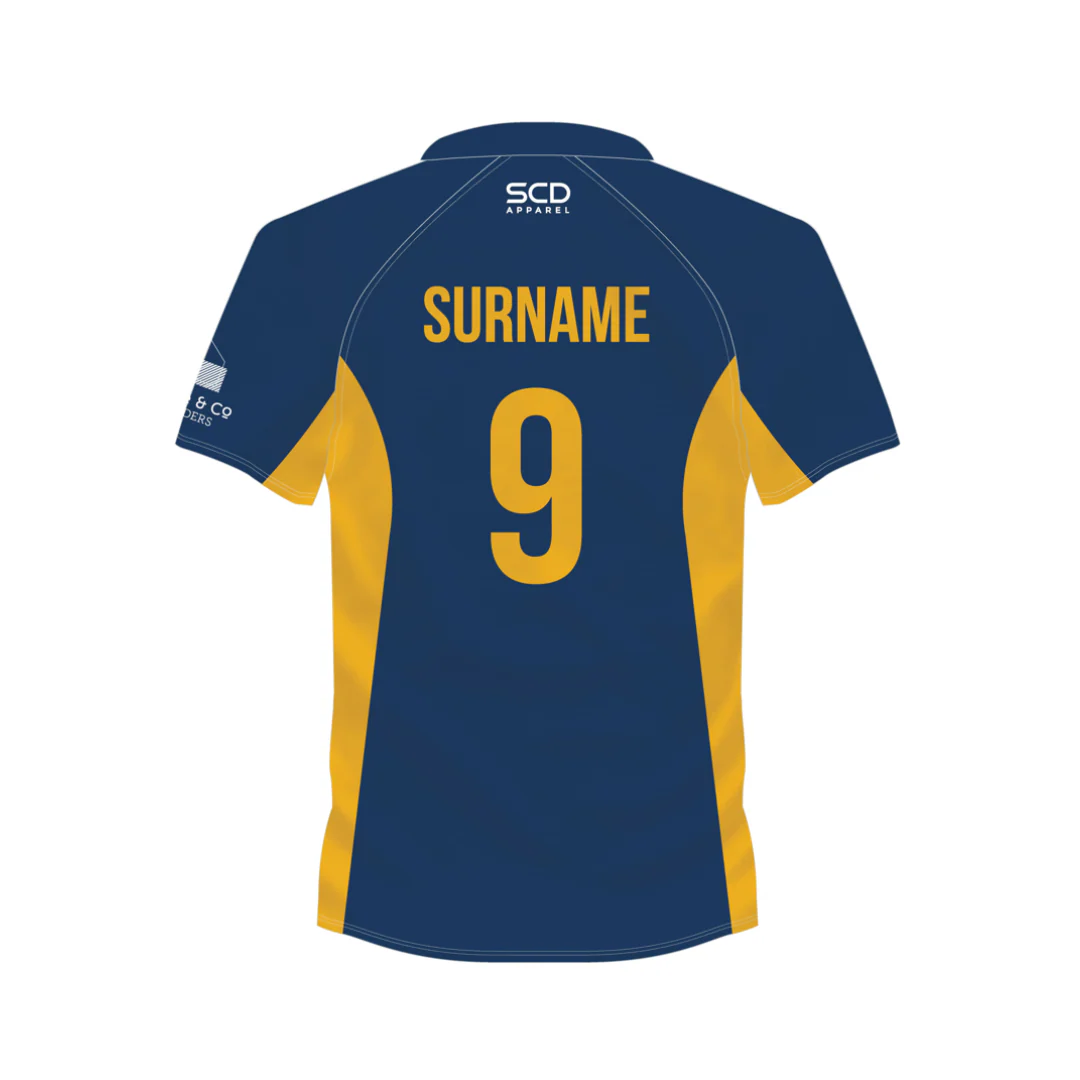 Barrabool CC | PRE-ORDER | Senior One Day Unisex Playing Shirt Blue SS - Image 2