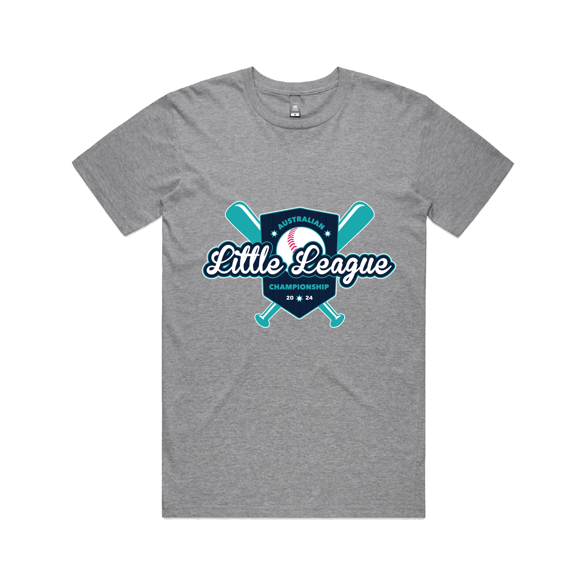 Baseball AUS | PRE-ORDER | Little League Championship Cotton Tee - Grey