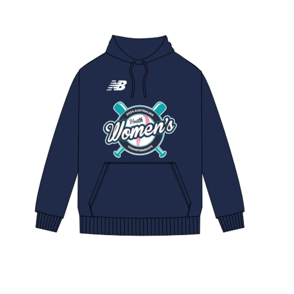 Baseball Australia -  Youth Women's Championship | PRE-ORDER| Unisex Navy Hoodie