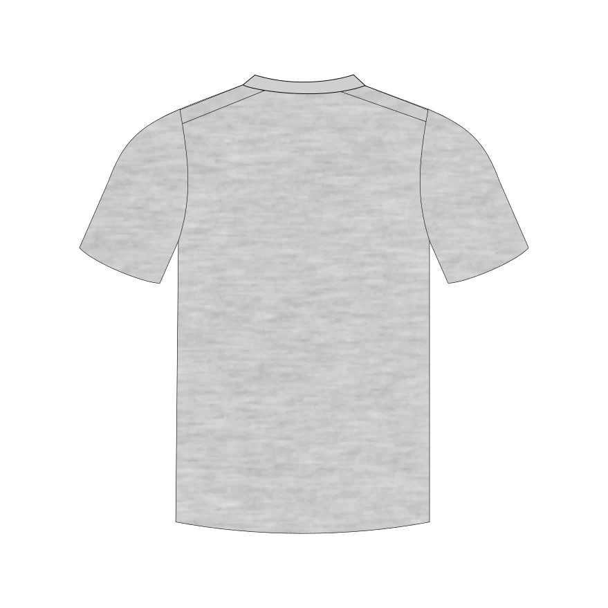 Baseball QLD | PRE-ORDER | Supporter - Unisex Cotton Tee - Grey - Image 2
