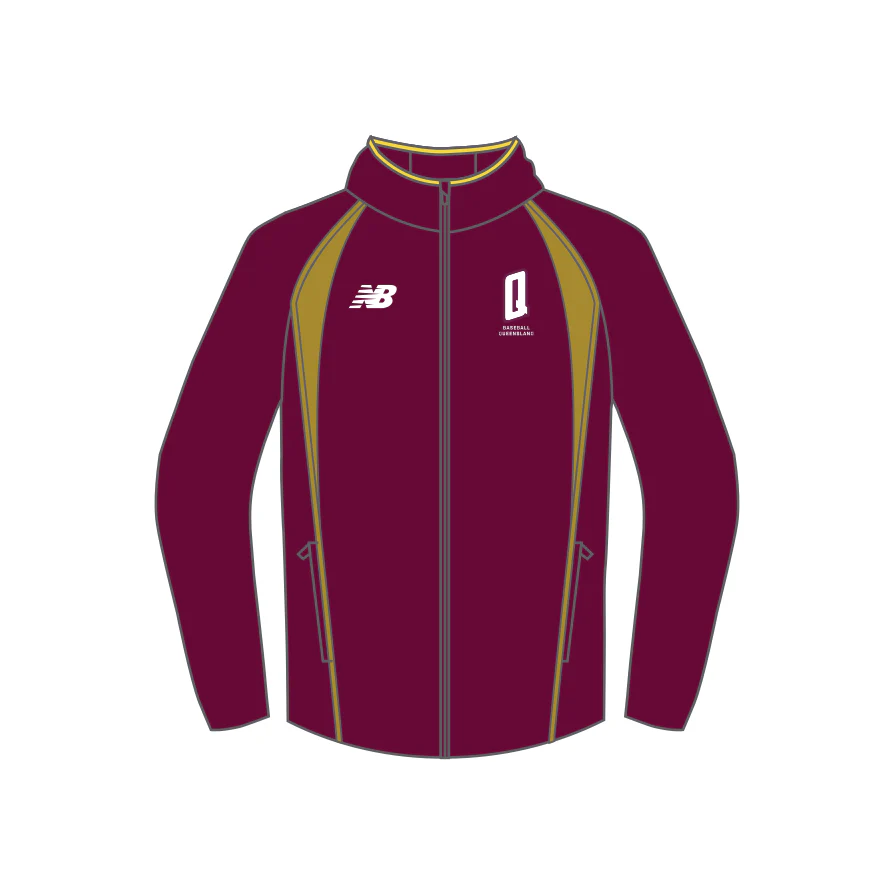 Baseball QLD | PRE-ORDER | Player - Waterproof Spray Jacket