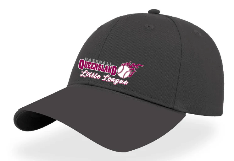 Baseball Queensland | PRE-ORDER | Little League Supporter Cap - Dark Grey