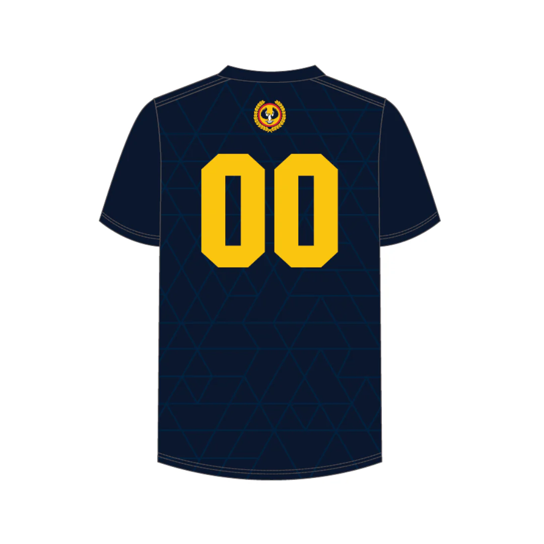 Baseball SA | PRE-ORDER | Unisex SS Navy Training Tee - Image 2