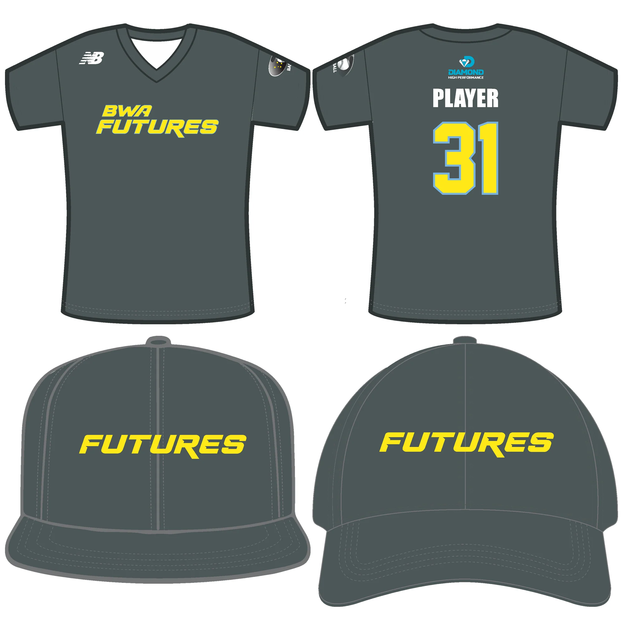 Baseball WA - Futures | PRE-ORDER | Compulsory Bundle