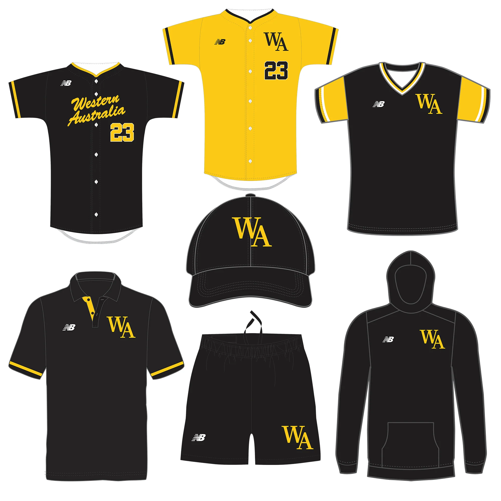 Baseball WA | PRE-ORDER | AYWC State Team | Player & Coach Bundle
