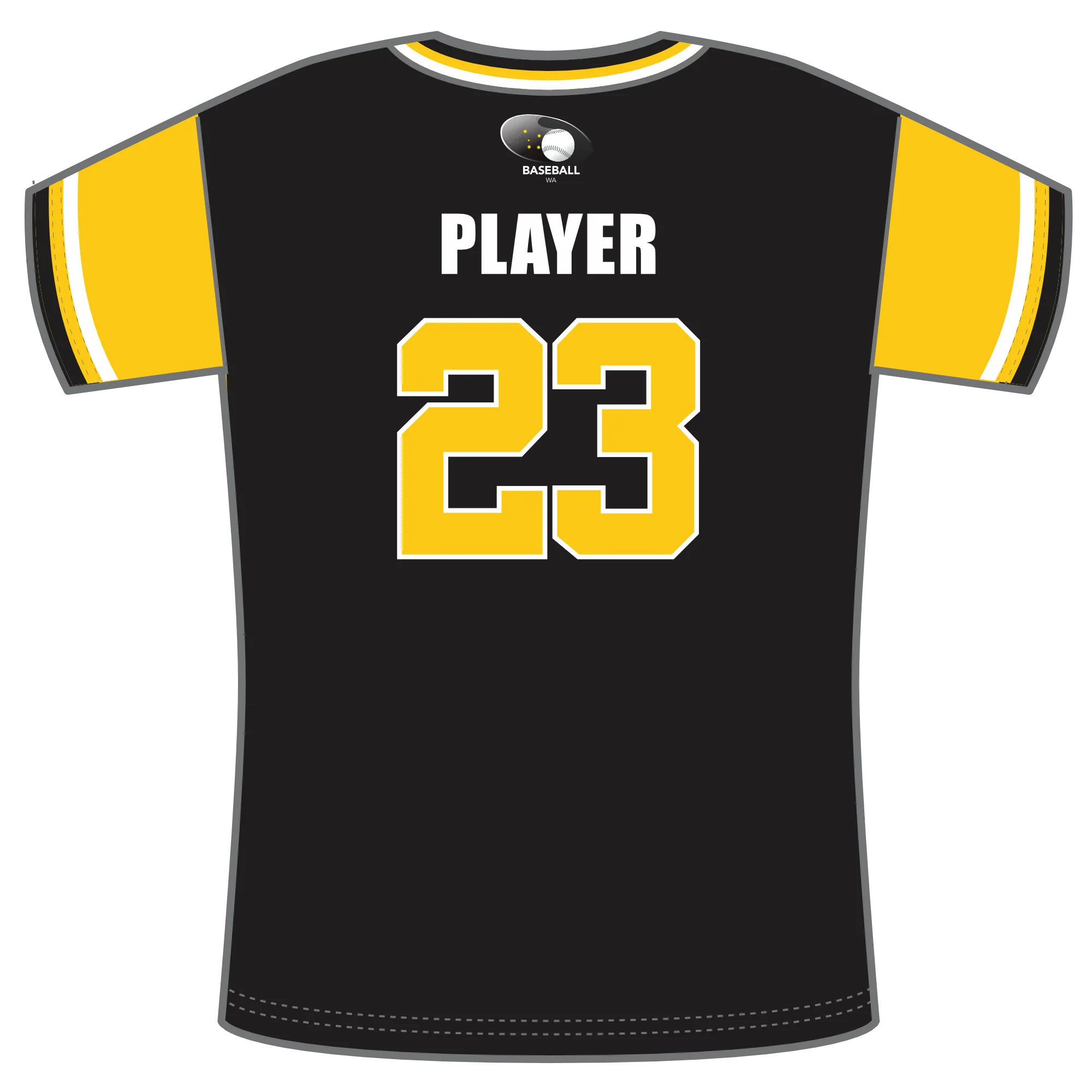 Baseball WA | PRE-ORDER | AYWC State Team Training Tee - Image 2