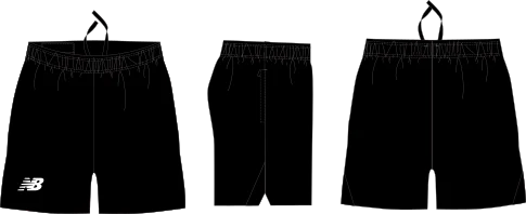 Belgravia Apparel | New Balance - Ladies Travel Short - Black - P912