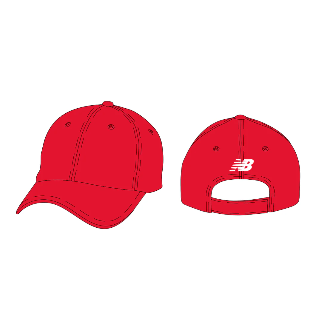 Belgravia Apparel | New Balance - Cap - Red - P1147