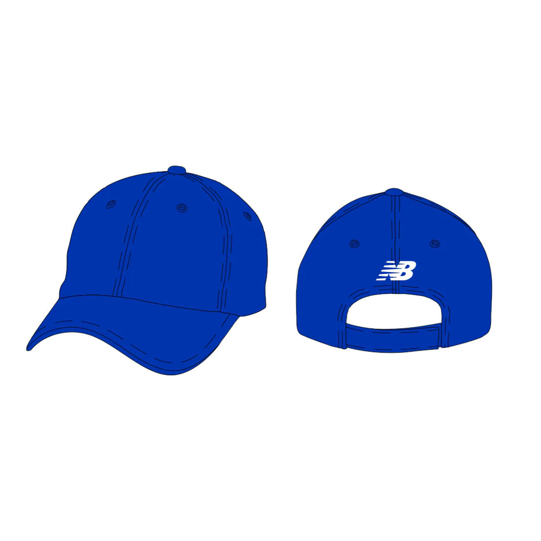 Belgravia Apparel | New Balance - Cap - Royal Blue - P1147