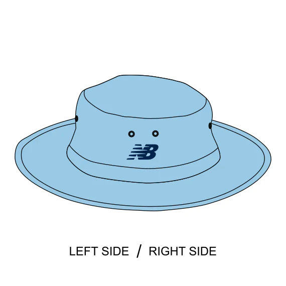 Belgravia Apparel | New Balance - Wide Brim Hat - SKY BLUE - CMA1003