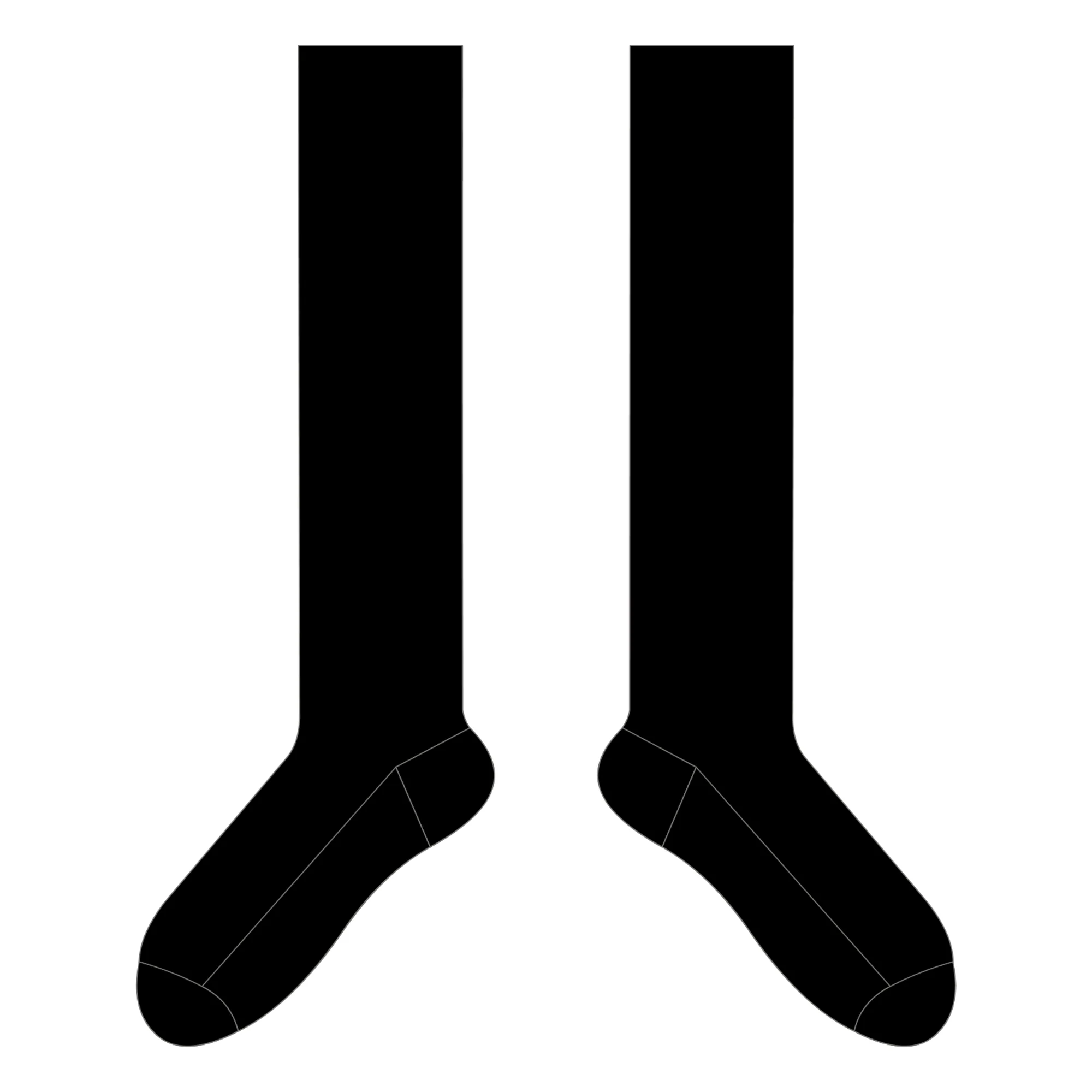 PFL23 Belmont Districts FC | BA Mens Black Socks