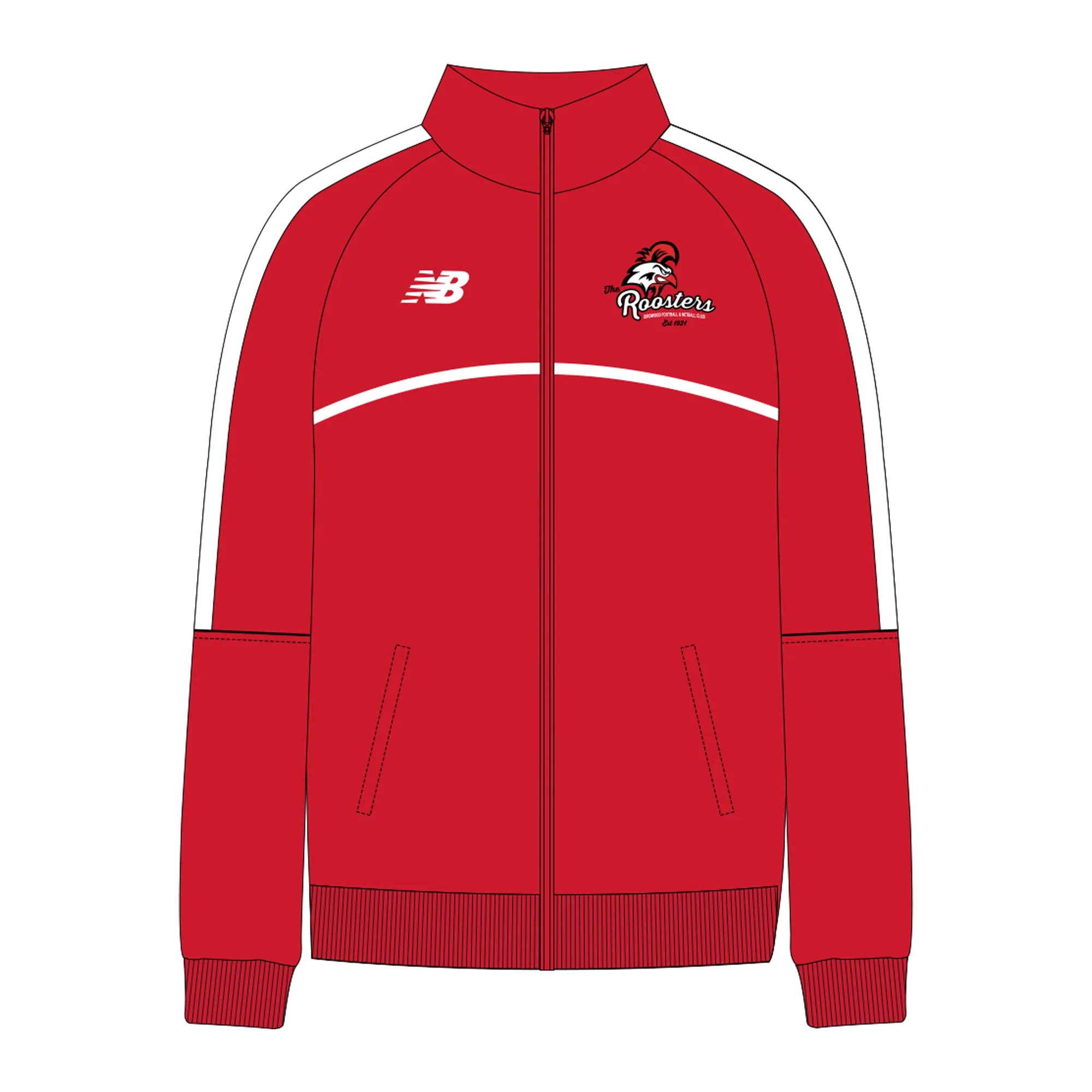 Birdwood FC | PRE-ORDER | New Balance Apex Red Jacket