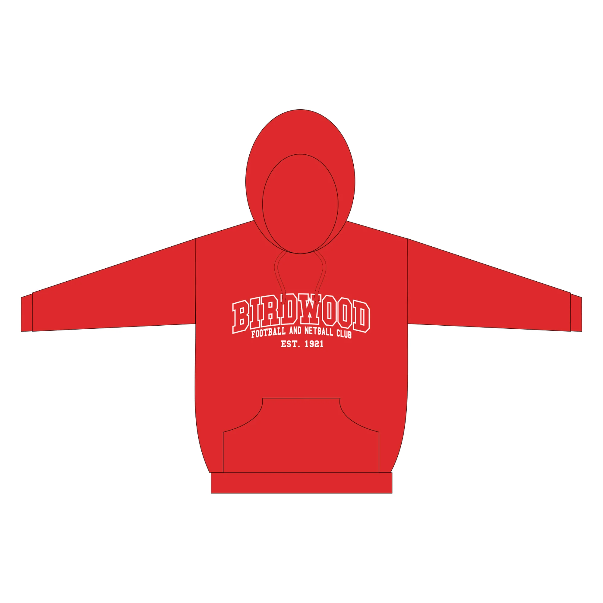 Birdwood FC | PRE-ORDER | Hoodie Red