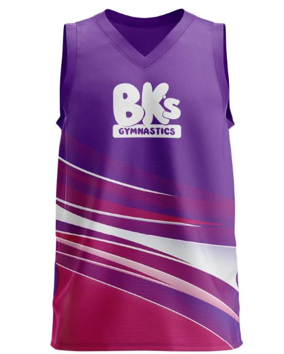 BK Gymnastics Merch | Touch Singlet - Image 3