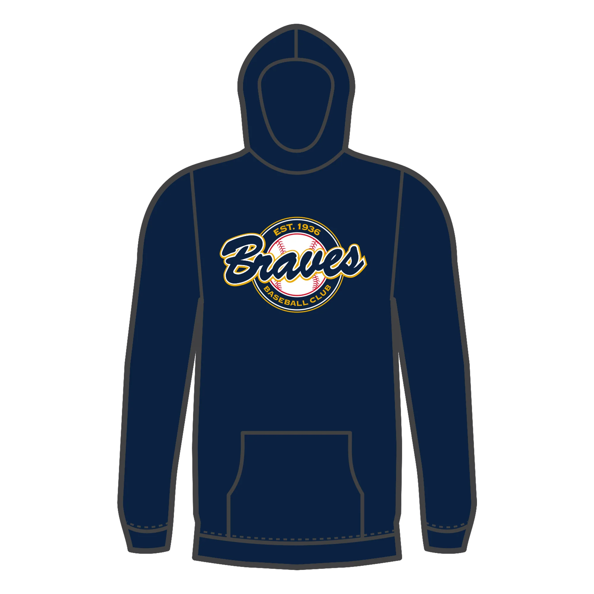 Braves Baseball Club | PRE-ORDER | Hoodie