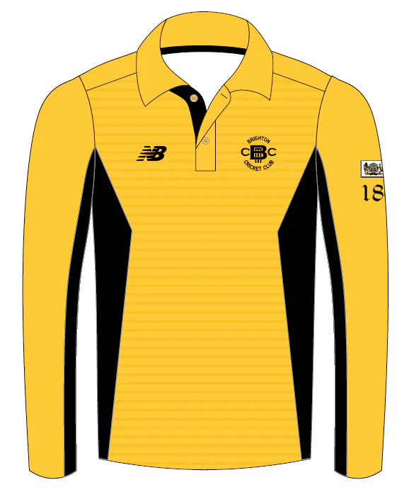 Brighton Cricket Club | PRE-ORDER | New Balance Training / T20 Polo - Long Sleeve - Unisex