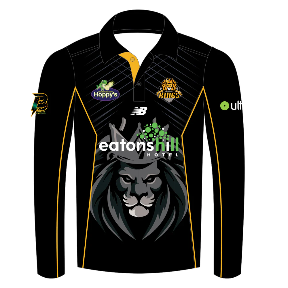 Brisbane Premier League | PRE-ORDER | Mens Playing Polo - Long Sleeve - Image 7