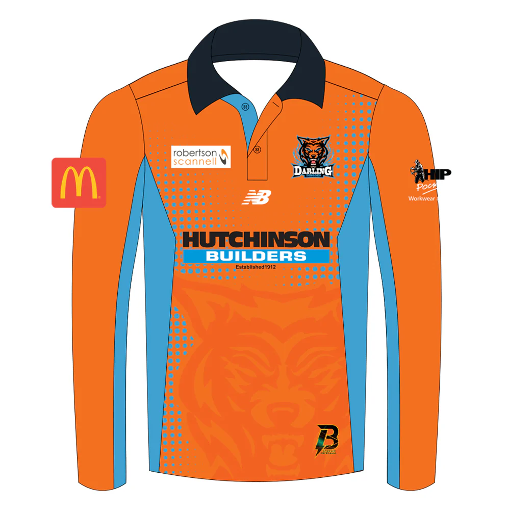 Brisbane Premier League | PRE-ORDER | Womens Playing Polo - Long Sleeve - Image 4