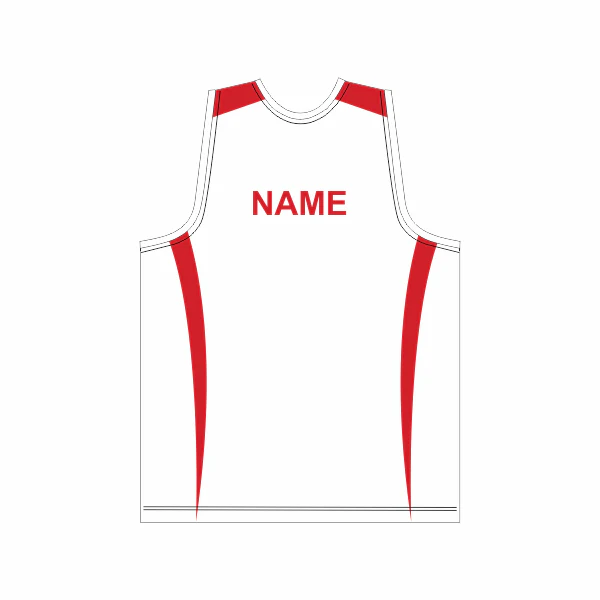 Bute Sports Club | PRE-ORDER | Training Singlet - White - Image 2