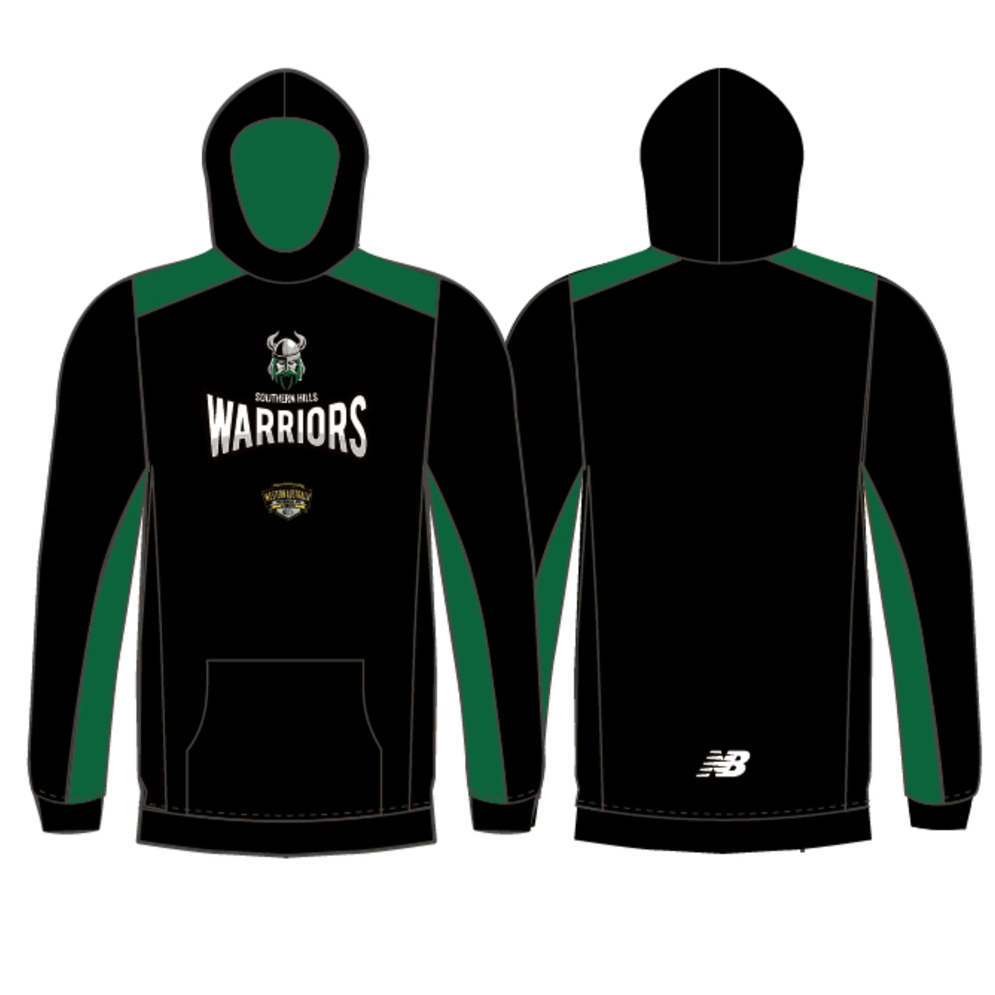 BWA Southern Hills Warriors | PRE-ORDER | Players - NB Sublimated Hoodie