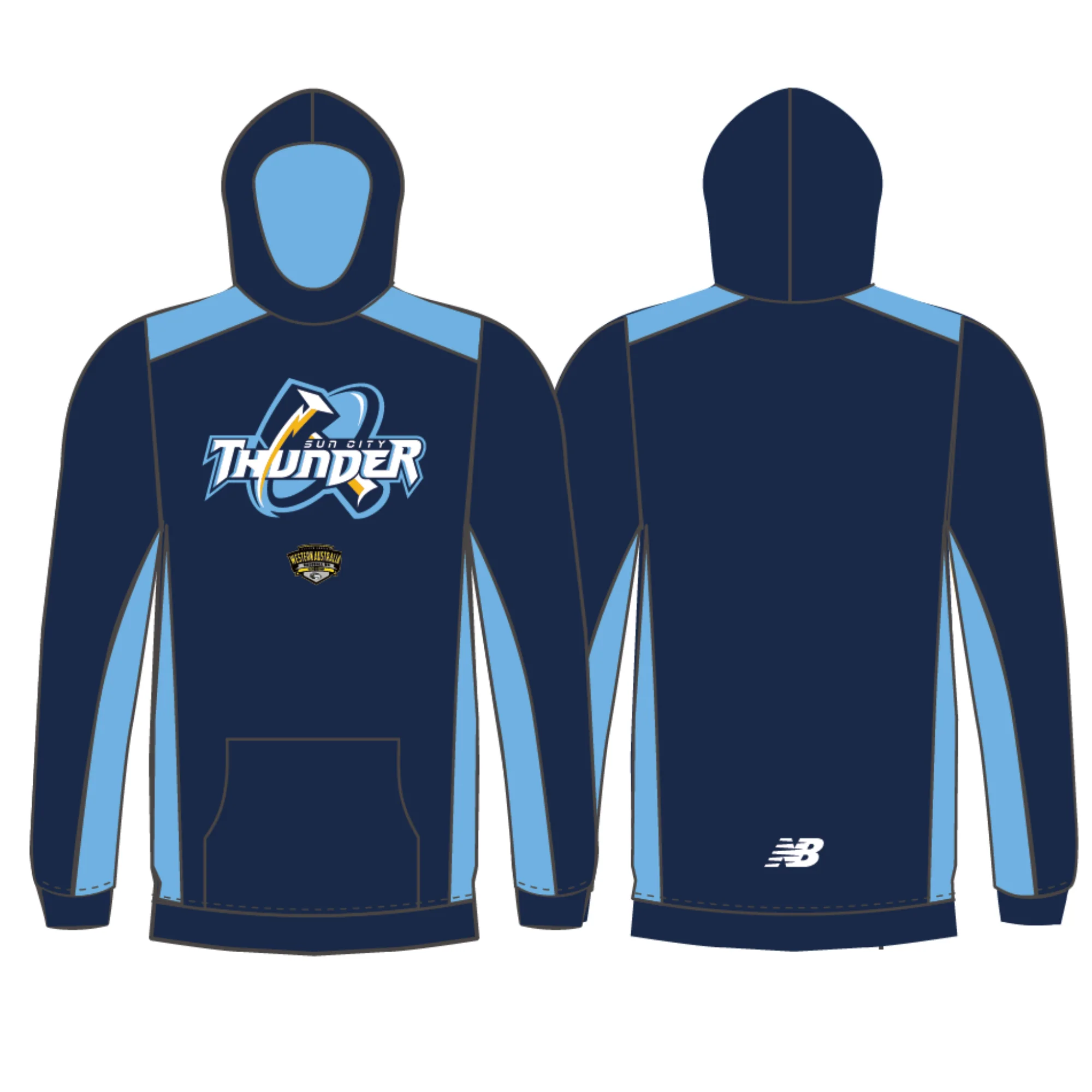 BWA Sun City Thunder | PRE-ORDER | Players - NB Sublimated Hoodie