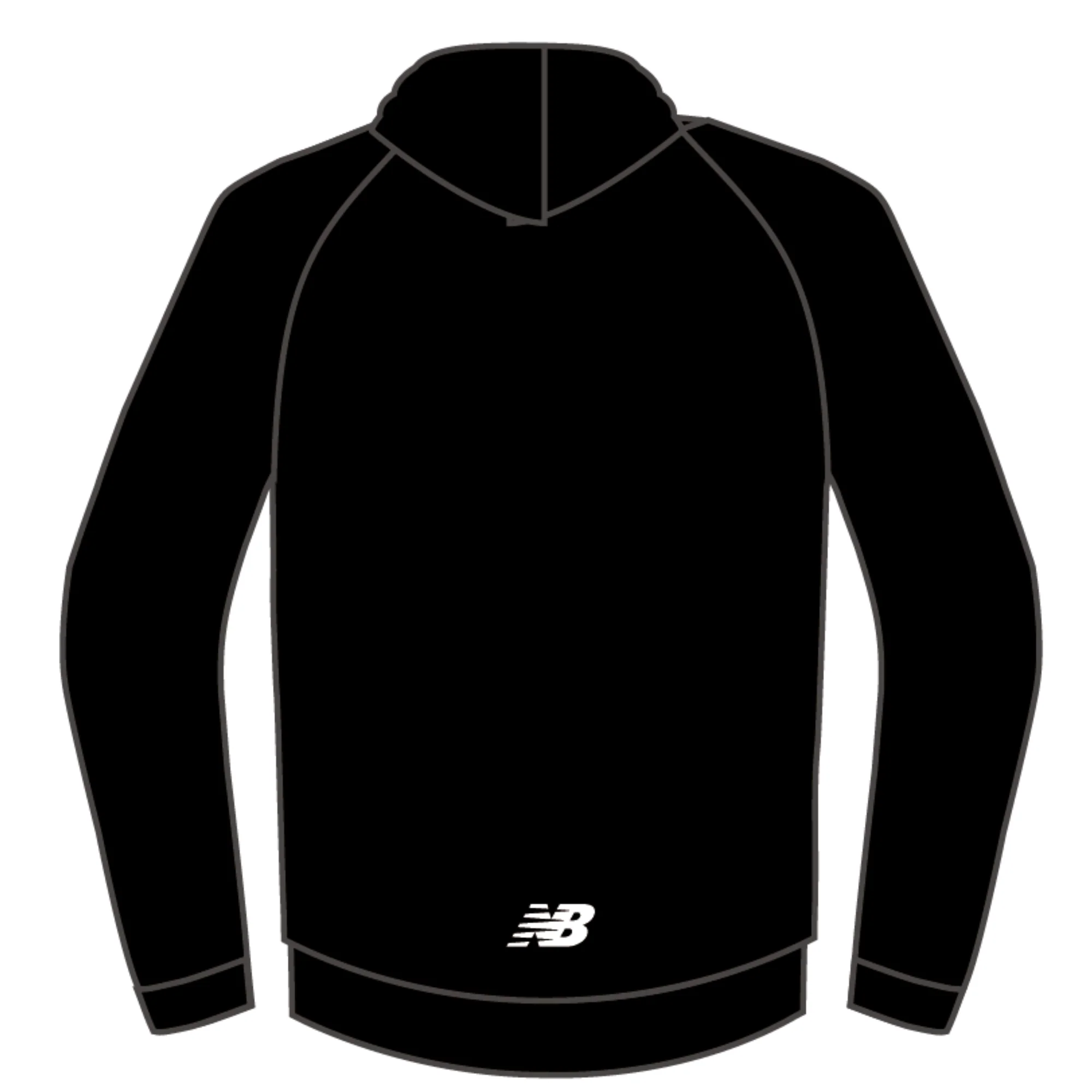 BWA Swan Hill Aces | PRE-ORDER | Players - NB CNS Hoodie - Image 2