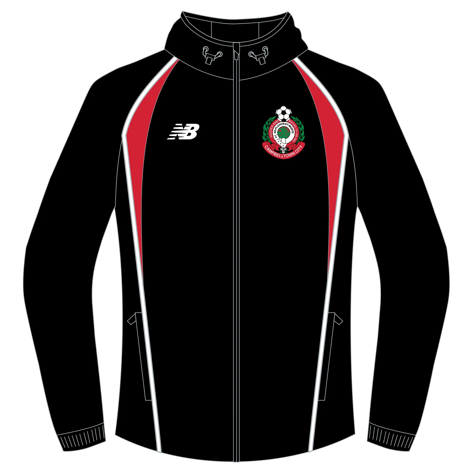 Campbelltown City SC | New Balance Softshell Team Jacket - Women