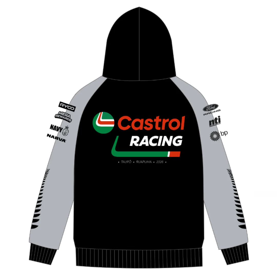 Castrol Racing | Unisex NZ Merch Hoodie - Image 2