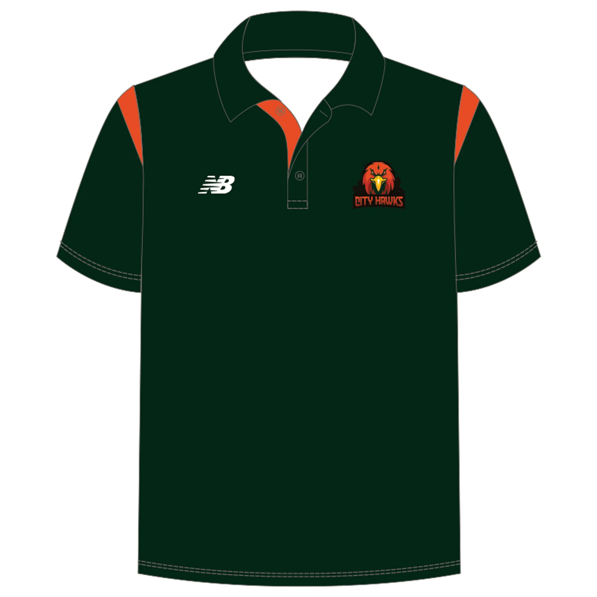 City Hawks | PRE-ORDER | Unisex Media Polo