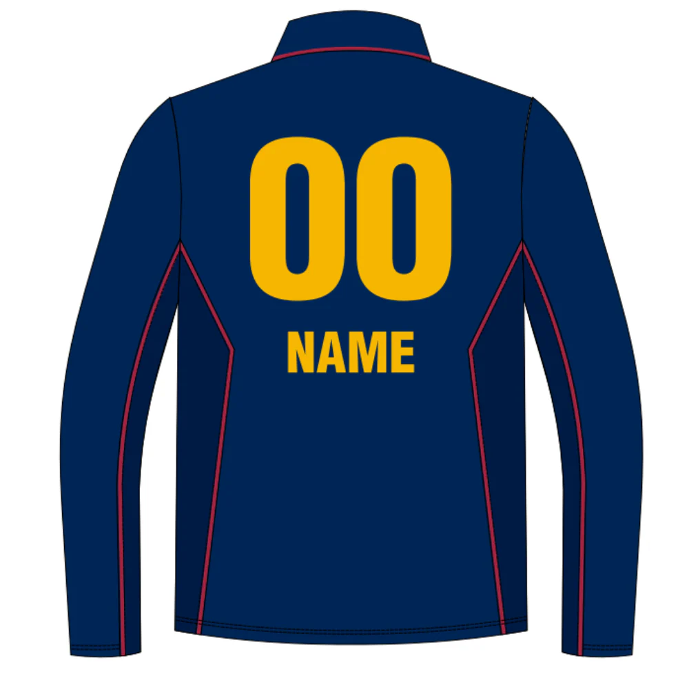 Clifton Hill CC | PRE-ORDER | NB Unisex Playing Polo - One Day -  Blue - Long Sleeve - Image 2